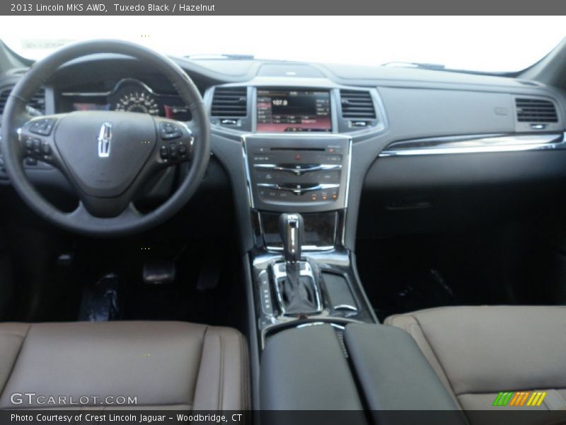 Tuxedo Black / Hazelnut 2013 Lincoln MKS AWD