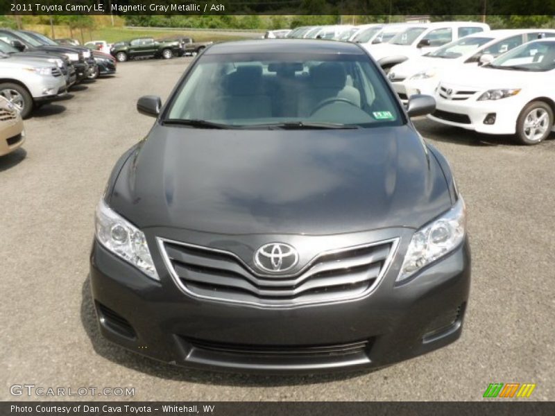 Magnetic Gray Metallic / Ash 2011 Toyota Camry LE