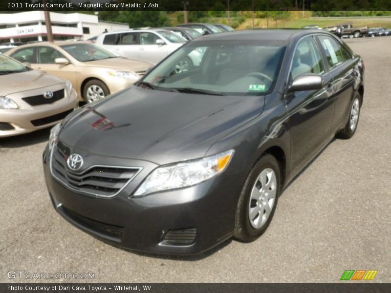 Magnetic Gray Metallic / Ash 2011 Toyota Camry LE