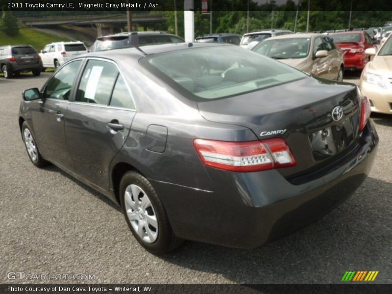 Magnetic Gray Metallic / Ash 2011 Toyota Camry LE