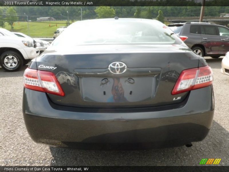 Magnetic Gray Metallic / Ash 2011 Toyota Camry LE