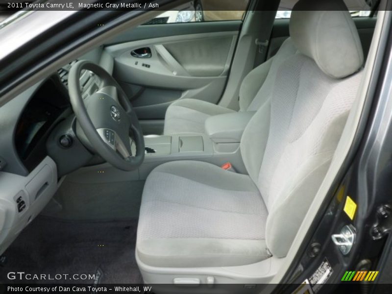Magnetic Gray Metallic / Ash 2011 Toyota Camry LE