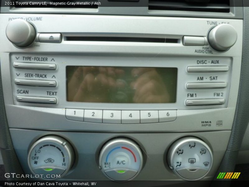 Magnetic Gray Metallic / Ash 2011 Toyota Camry LE