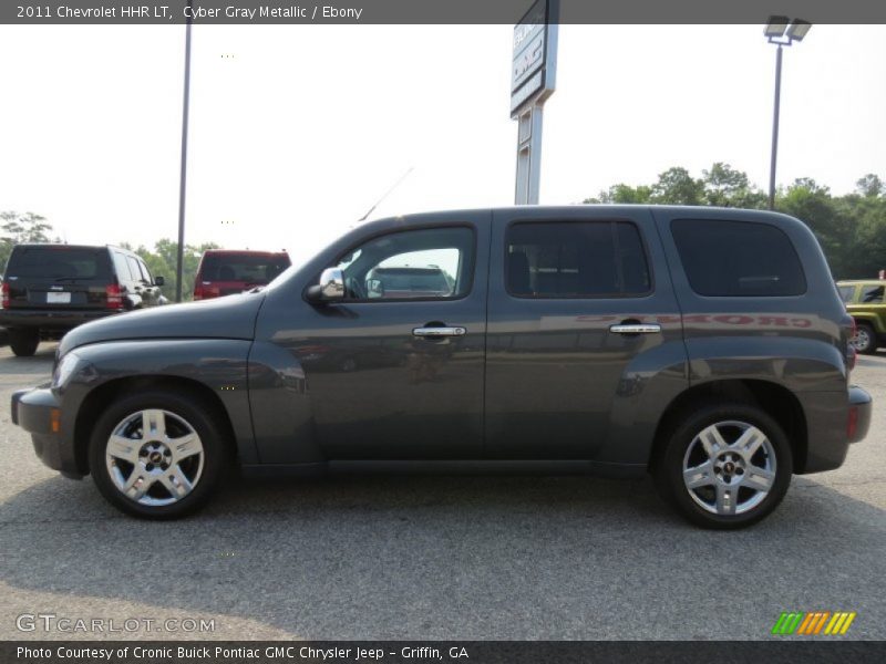 Cyber Gray Metallic / Ebony 2011 Chevrolet HHR LT