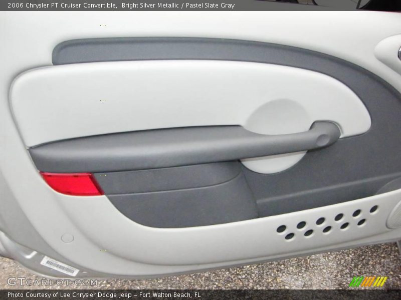 Bright Silver Metallic / Pastel Slate Gray 2006 Chrysler PT Cruiser Convertible
