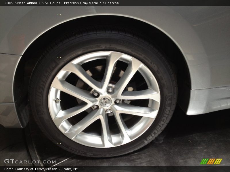 Precision Gray Metallic / Charcoal 2009 Nissan Altima 3.5 SE Coupe
