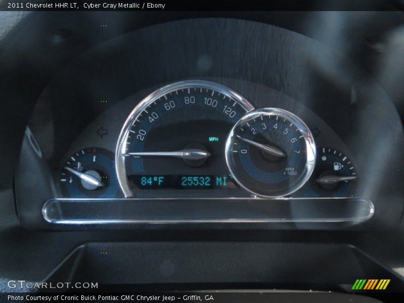 Cyber Gray Metallic / Ebony 2011 Chevrolet HHR LT
