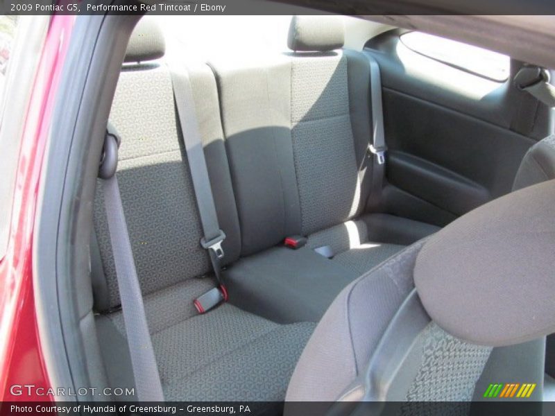 Performance Red Tintcoat / Ebony 2009 Pontiac G5
