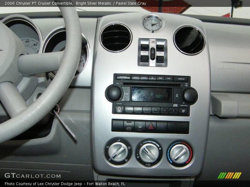 Bright Silver Metallic / Pastel Slate Gray 2006 Chrysler PT Cruiser Convertible