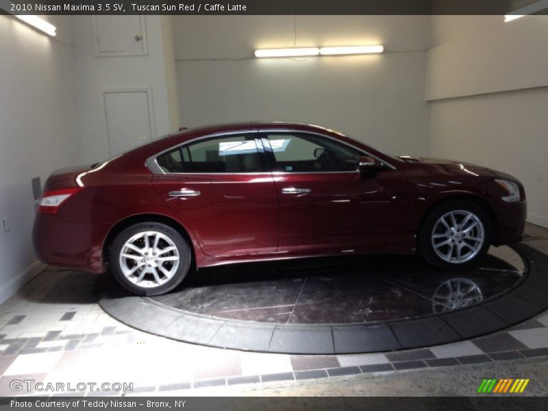 Tuscan Sun Red / Caffe Latte 2010 Nissan Maxima 3.5 SV