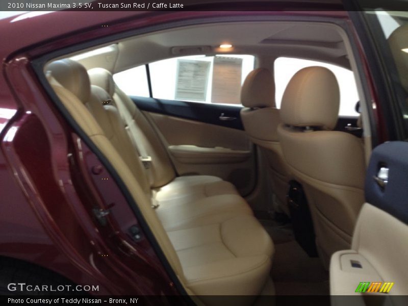 Tuscan Sun Red / Caffe Latte 2010 Nissan Maxima 3.5 SV
