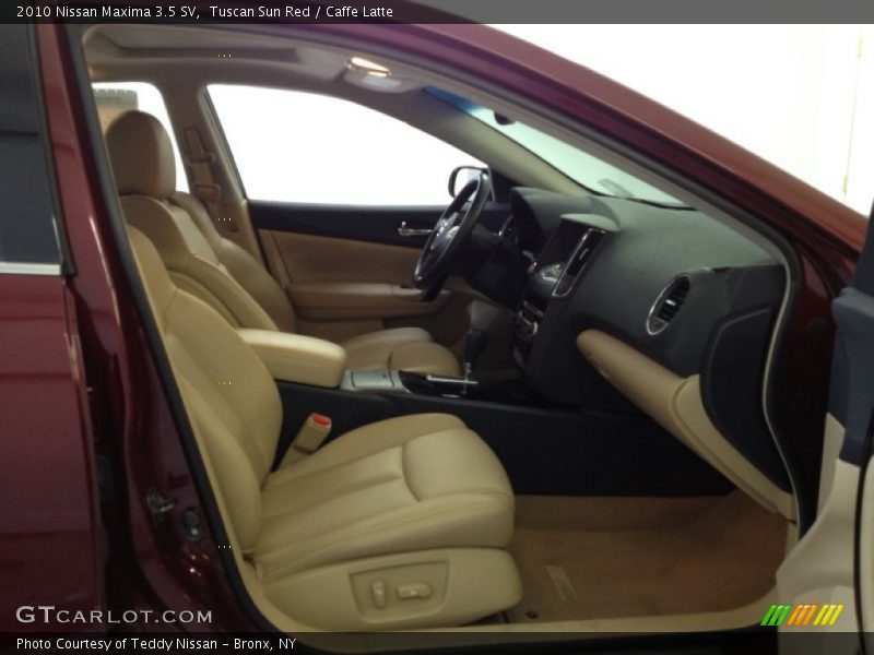 Tuscan Sun Red / Caffe Latte 2010 Nissan Maxima 3.5 SV