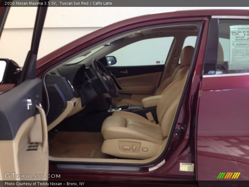 Tuscan Sun Red / Caffe Latte 2010 Nissan Maxima 3.5 SV