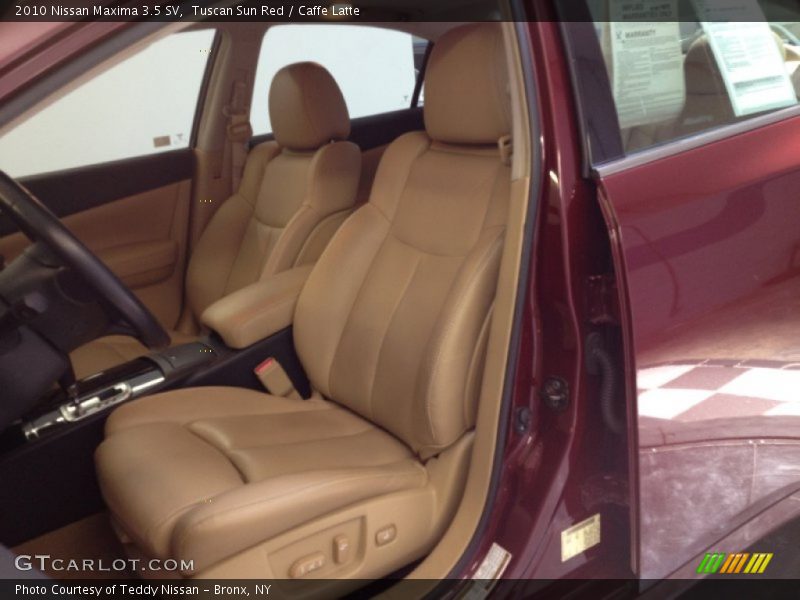 Tuscan Sun Red / Caffe Latte 2010 Nissan Maxima 3.5 SV