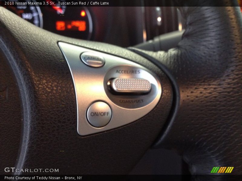 Tuscan Sun Red / Caffe Latte 2010 Nissan Maxima 3.5 SV