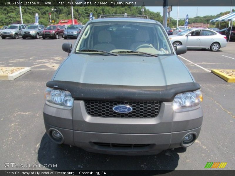 Titanium Green Metallic / Medium/Dark Pebble 2006 Ford Escape XLT 4WD