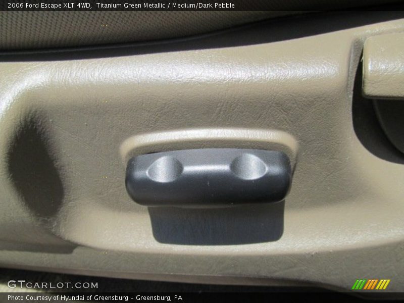 Titanium Green Metallic / Medium/Dark Pebble 2006 Ford Escape XLT 4WD