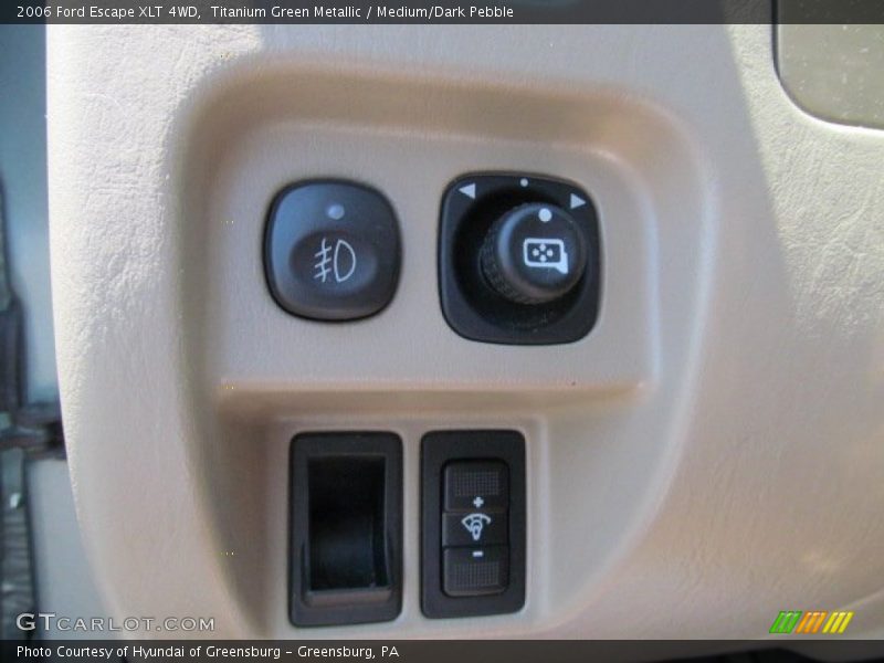 Titanium Green Metallic / Medium/Dark Pebble 2006 Ford Escape XLT 4WD