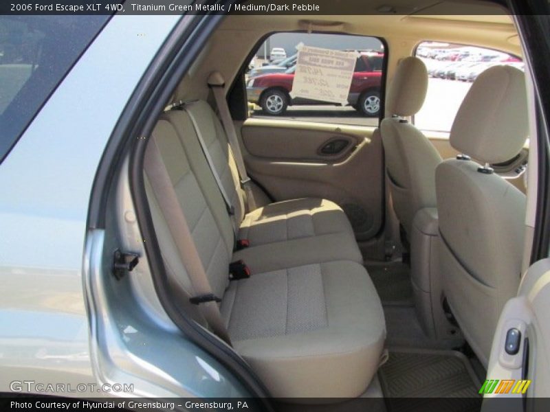 Titanium Green Metallic / Medium/Dark Pebble 2006 Ford Escape XLT 4WD
