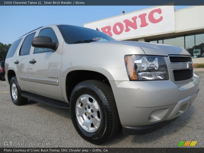 Silver Birch Metallic / Ebony 2009 Chevrolet Tahoe LS