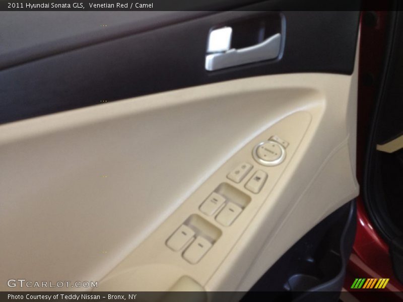Venetian Red / Camel 2011 Hyundai Sonata GLS