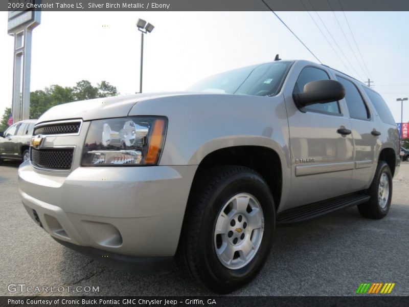Silver Birch Metallic / Ebony 2009 Chevrolet Tahoe LS