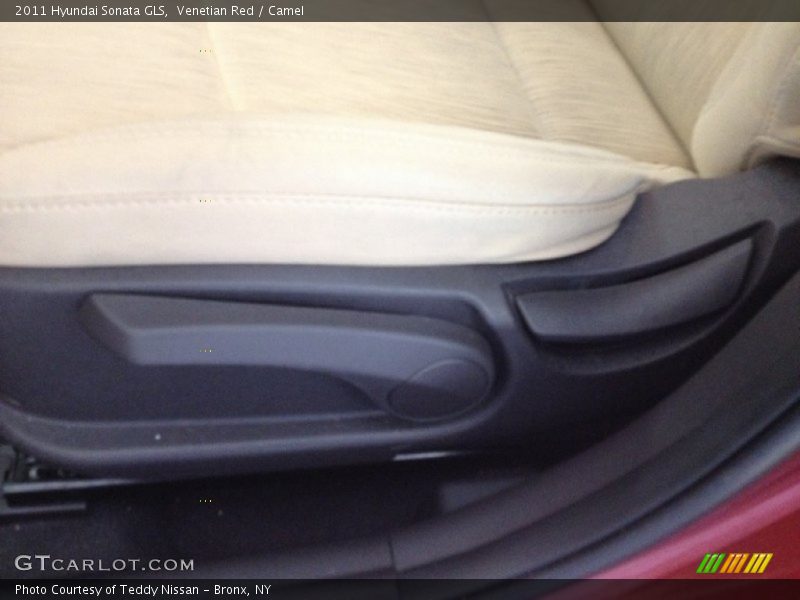 Venetian Red / Camel 2011 Hyundai Sonata GLS