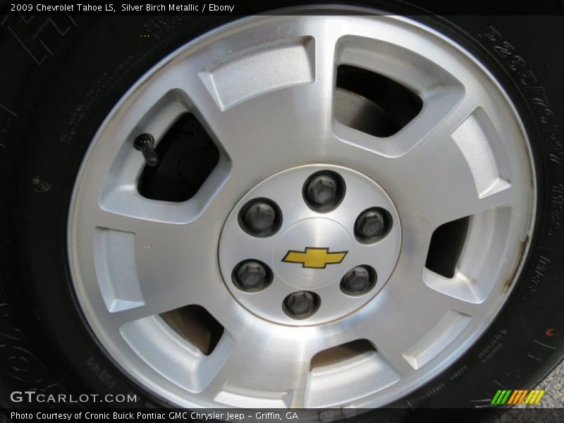 Silver Birch Metallic / Ebony 2009 Chevrolet Tahoe LS