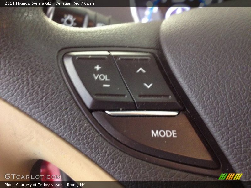 Venetian Red / Camel 2011 Hyundai Sonata GLS