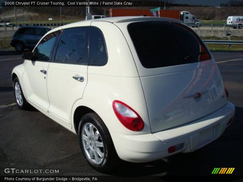 Cool Vanilla White / Pastel Slate Gray 2008 Chrysler PT Cruiser Touring