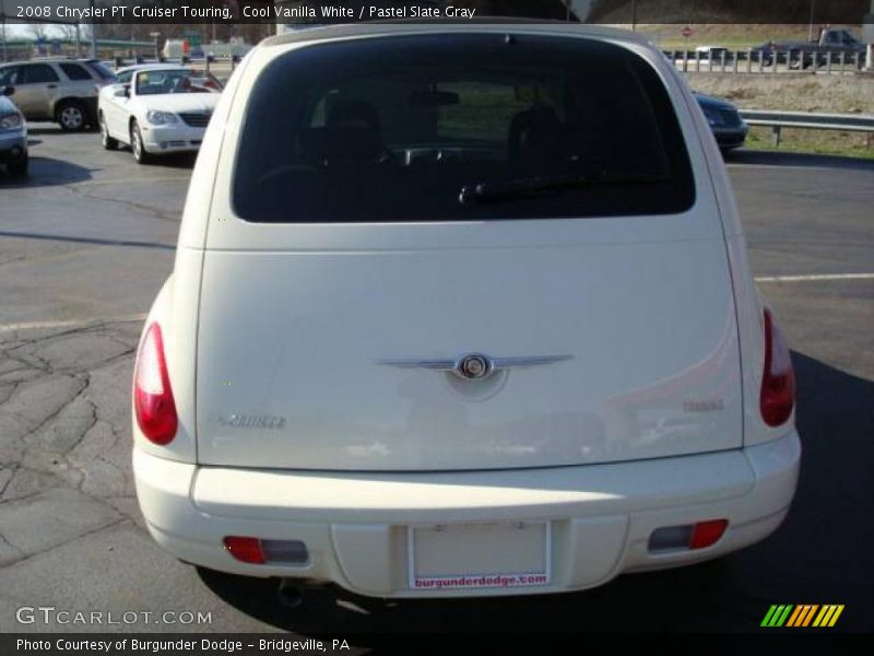 Cool Vanilla White / Pastel Slate Gray 2008 Chrysler PT Cruiser Touring