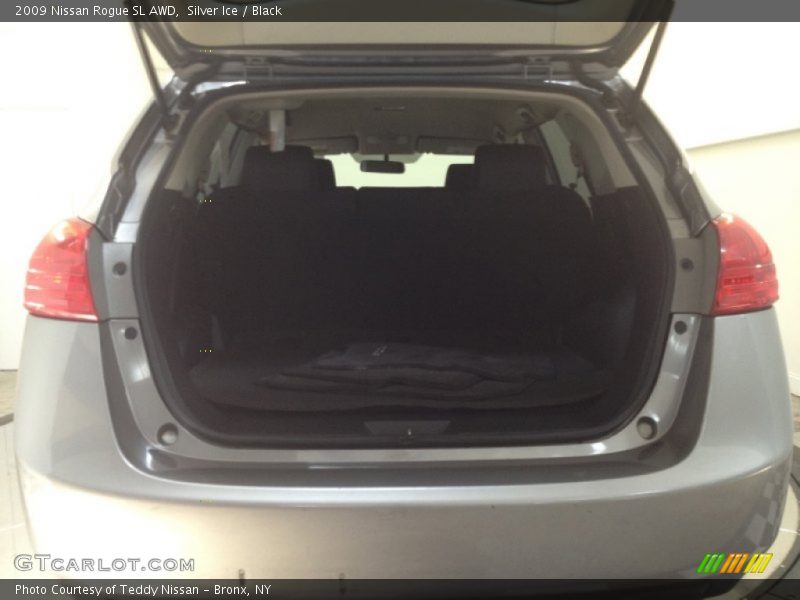 Silver Ice / Black 2009 Nissan Rogue SL AWD
