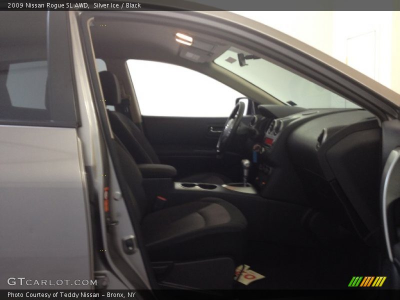 Silver Ice / Black 2009 Nissan Rogue SL AWD