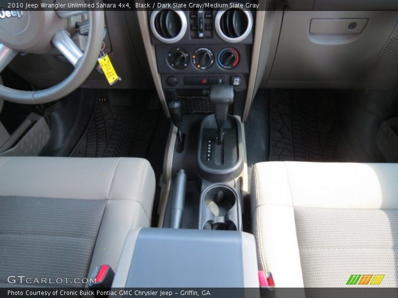 Black / Dark Slate Gray/Medium Slate Gray 2010 Jeep Wrangler Unlimited Sahara 4x4
