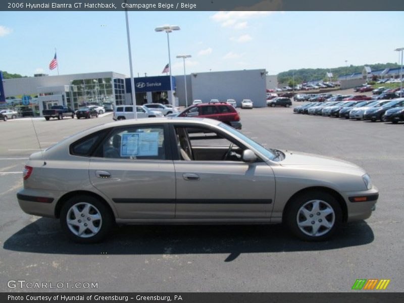 Champagne Beige / Beige 2006 Hyundai Elantra GT Hatchback