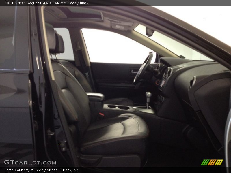 Wicked Black / Black 2011 Nissan Rogue SL AWD