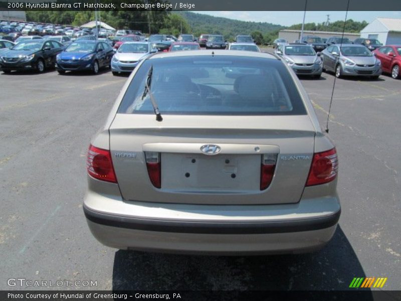 Champagne Beige / Beige 2006 Hyundai Elantra GT Hatchback