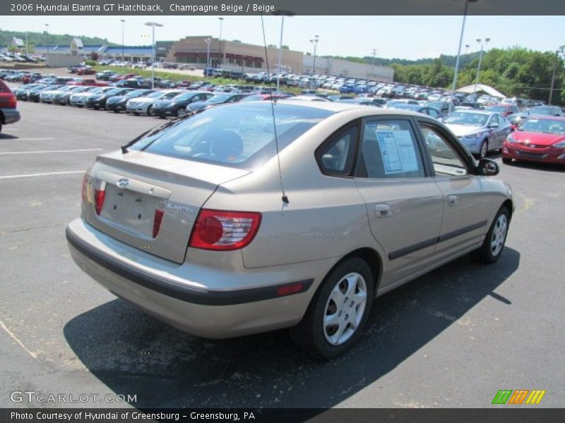 Champagne Beige / Beige 2006 Hyundai Elantra GT Hatchback