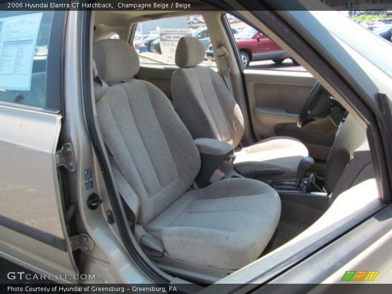 Champagne Beige / Beige 2006 Hyundai Elantra GT Hatchback