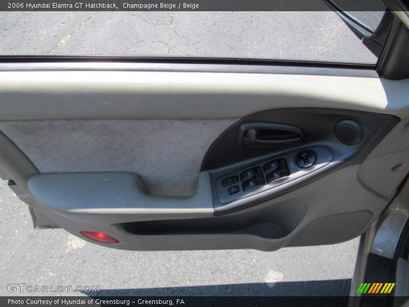 Champagne Beige / Beige 2006 Hyundai Elantra GT Hatchback