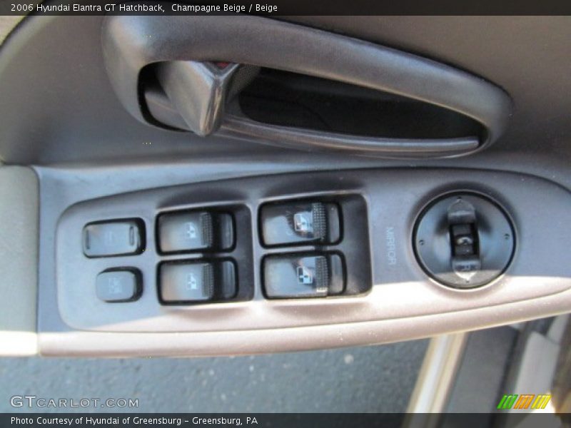 Champagne Beige / Beige 2006 Hyundai Elantra GT Hatchback