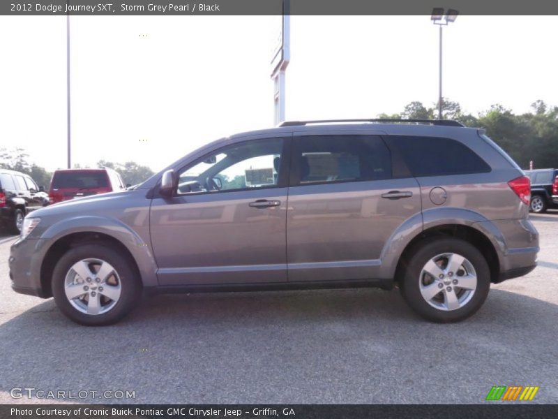 Storm Grey Pearl / Black 2012 Dodge Journey SXT