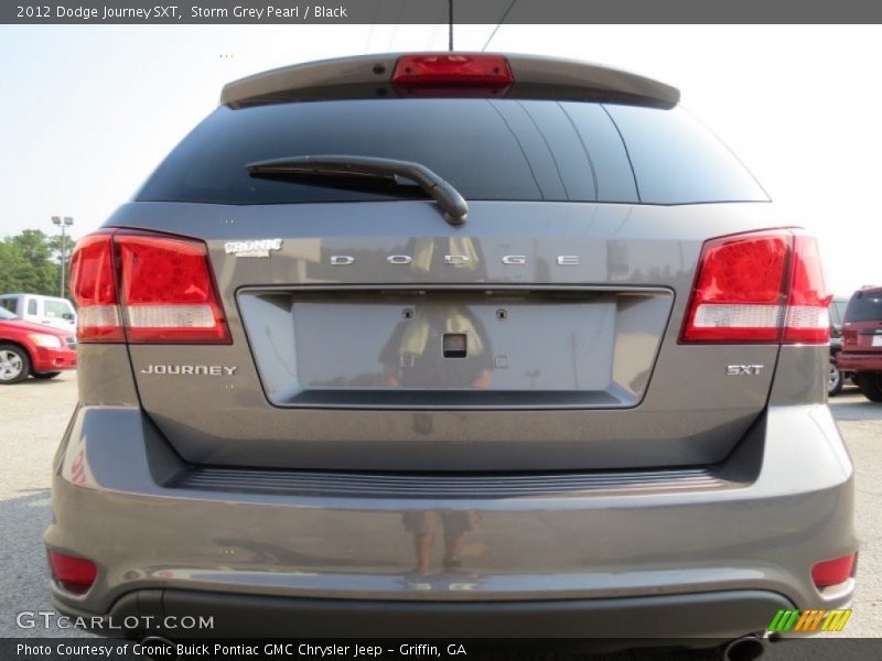 Storm Grey Pearl / Black 2012 Dodge Journey SXT
