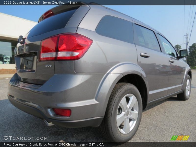 Storm Grey Pearl / Black 2012 Dodge Journey SXT