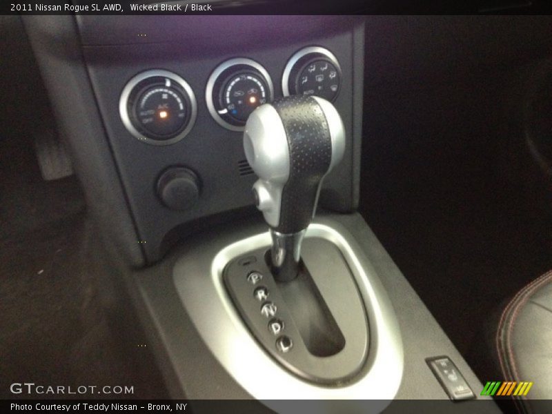 Wicked Black / Black 2011 Nissan Rogue SL AWD