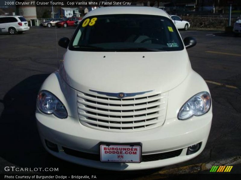 Cool Vanilla White / Pastel Slate Gray 2008 Chrysler PT Cruiser Touring