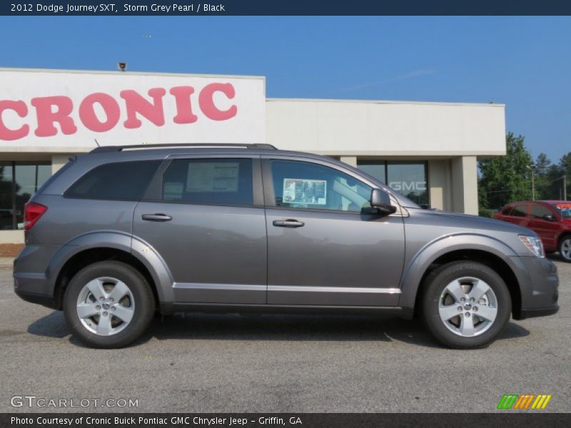 Storm Grey Pearl / Black 2012 Dodge Journey SXT