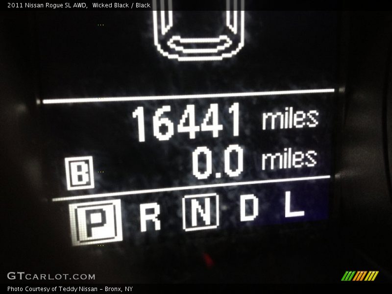 Wicked Black / Black 2011 Nissan Rogue SL AWD