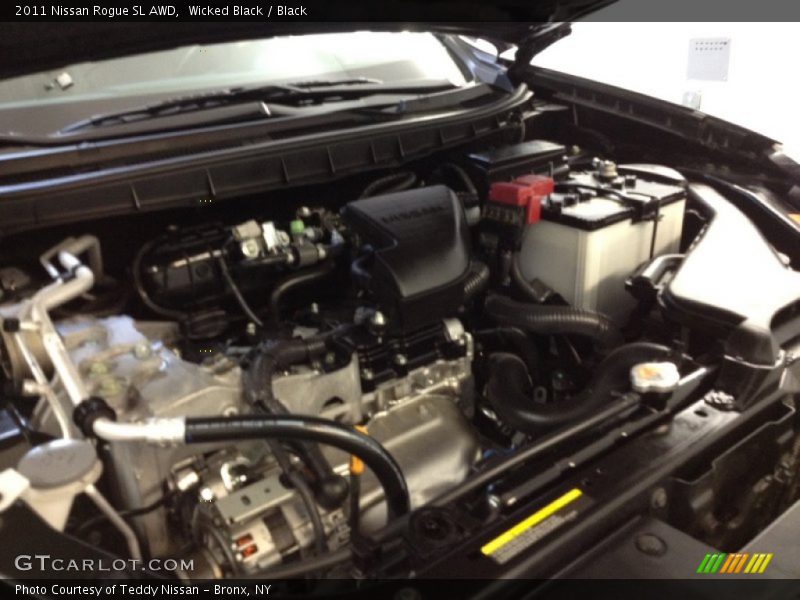 Wicked Black / Black 2011 Nissan Rogue SL AWD