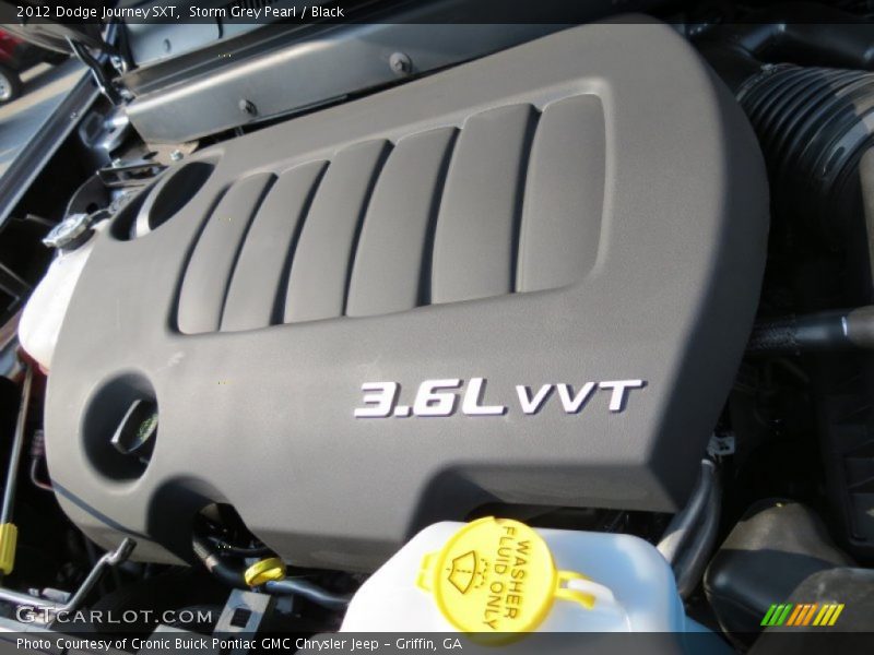Storm Grey Pearl / Black 2012 Dodge Journey SXT